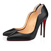 Christian Louboutin Hot Chick 100 Black Nappa Pumps - 3200380BK01 - 5