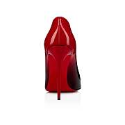 Christian Louboutin Hot Chick 100 Black Red Patent Pumps - 1200664M283 - 2