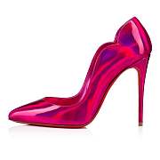 Christian Louboutin Hot Chick 100 Fuxia Patent Pumps - 3210007P708 - 2