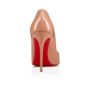 Christian Louboutin Hot Chick 100 Nude Patent Pumps - 1190911PK1A - 4