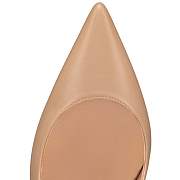 Christian Louboutin Hot Chick Sling 100 Nude 1 Nappa Pumps - 3220465N247 - 2