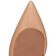 Christian Louboutin Hot Chick Sling 100 Nude 2 Nappa Pumps - 3220465N286 - 5