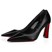 Christian Louboutin Condora 85 Black Leather Pumps - 1230134B439 - 4