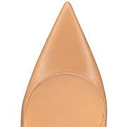 Christian Louboutin Condora 85 Nude Leather Pumps - 1230562PK1A - 5