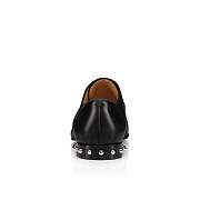 Christian Louboutin So Greggo Black Leather and Spikes Lace-ups - 3220729BK01 - 2