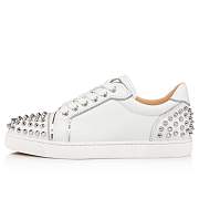 Christian Louboutin Vieira 2 White Leather Sneakers - 1201525H924 - 5