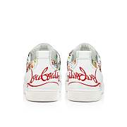 Christian Louboutin Fun Louis Junior Multicolor Patent Comics Print Low-top Sneakers - 3220485J322 - 2