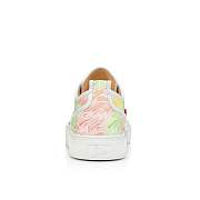 Christian Louboutin Adolon Junior Multicolor Monogrammed CL Canva Low-top Sneakers - 3220992T983 - 2