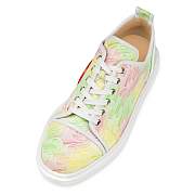 Christian Louboutin Adolon Junior Multicolor Monogrammed CL Canva Low-top Sneakers - 3220992T983 - 5