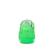 Christian Louboutin Seavaste 2 Fluo Green Leather Low-top Sneakers - 1230639E576 - 2