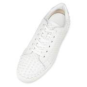 Christian Louboutin Seavaste 2 White Leather and Spikes Low-top Sneakers - 1230693W011 - 4