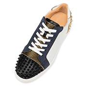 Christian Louboutin Seavaste 2 Multicolor King Fabric and Spikes Low-top Sneakers - 1230189CMA3 - 4