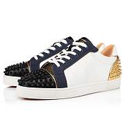 Christian Louboutin Seavaste 2 Multicolor King Fabric and Spikes Low-top Sneakers - 1230189CMA3 - 5