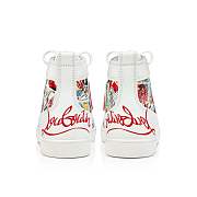 Christian Louboutin Fun Louis man Multicolor Patent Comics Print High-top Sneakers - 3220483J322 - 4