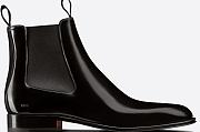 Dior Timeless Chelsea Boot Black Polished Calfskin -  3BO286YON_H969 - 3