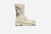 Dior DiorCamp Ankle Boot Beige Dior Union Rubber - KCI670EBR_S29U - 2