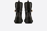 Dior Empreinte Ankle Boot Black Calfskin and Rubber - KCI866CRU_S900 - 3