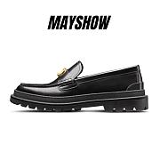 Dior Explorer Loafer Black Polished Calfskin - 3LO117ZJQ_H971 - 1