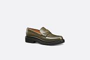 Dior Boy Loafer Khaki Brushed Calfskin - KDB759ACA_S11H - 4