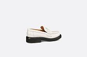 Dior Boy Loafer White Brushed Calfskin - KDB759ACA_S03W - 4