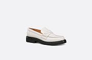 Dior Boy Loafer White Brushed Calfskin - KDB759ACA_S03W - 3