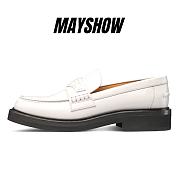 Dior Boy Loafer White Brushed Calfskin - KDB759ACA_S03W - 1