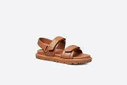 Dioract Sandal Cognac-Colored Lambskin - KCQ547LAB_S33M - 2