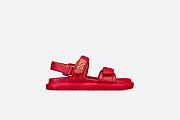 Dioract Sandal Cherry Red Lambskin - KCQ547LAB_S34R - 2