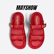 Dioract Sandal Cherry Red Lambskin - KCQ547LAB_S34R - 1