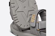 Dioract Sandal Gray Lambskin - KCQ547LAB_S33G - 5