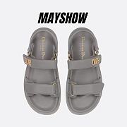 Dioract Sandal Gray Lambskin - KCQ547LAB_S33G - 1