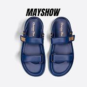 Dioract Sandal Royal Blue Lambskin - KCQ547LAB_S88B - 1