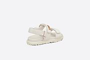 Dioract Sandal White Lambskin - KCQ547LAB_S03W - 3