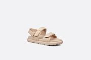 Dioract Sandal Powder Beige Lambskin - KCQ547LAB_S51U - 4