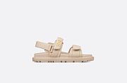 Dioract Sandal Powder Beige Lambskin - KCQ547LAB_S51U - 5