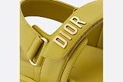 Dioract Sandal Saffron Yellow Lambskin - KCQ547LAB_S30Y - 6