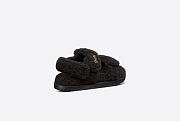 Dioract Sandal Black Shearling - KCQ773SPK_S900 - 4