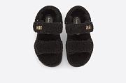 Dioract Sandal Black Shearling - KCQ773SPK_S900 - 5