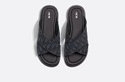 Dior Alias Sandal Black Dior Oblique Jacquard - 3SA126ZSA_H969 - 4