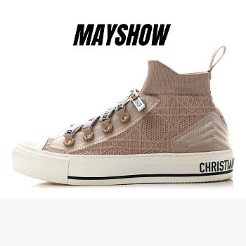 Walk'n'Dior Sneaker Nude Cannage Technical Mesh - KCK276NKR_S12U