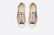 Walk'n'Dior Sneaker Beige Jute Canvas Embroidered with Dior Union Motif - KCK281JUR_S29U - 4