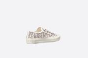 Walk'n'Dior Sneaker Gray Dior Oblique Embroidered Cotton - KCK211OBE_S33G - 3