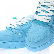 Louis Vuitton Trainer Blue - 1AARFR - 5