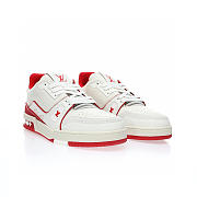 Louis Vuitton Trainer Red Signature - 1ABFBC - 4