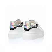 Alexander McQueen Oversized White Silver - 705061 WIBNS 9989 - 2