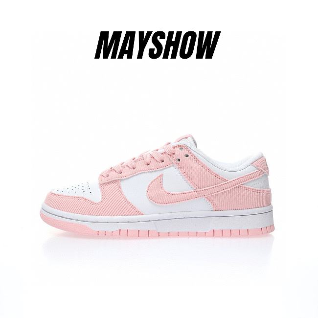 Nike Dunk Low Pink Corduroy - FN7167-100 - 1