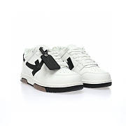 OFF-WHITE Out Of Office OOO 30 MM Low Tops Black White Blue - OMIA189C99LEA0010110 - 5