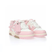 	 OFF-WHITE Out Of Office OOO Low Tops White Pink - OWIA259F21LEA0013001 - 4