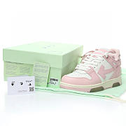 	 OFF-WHITE Out Of Office OOO Low Tops White Pink - OWIA259F21LEA0013001 - 2