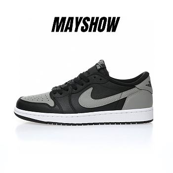 Air Jordan 1 Retro Low Black Grey (2015) - 705329-003